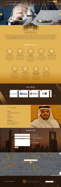 Azam Law Web Design Legal Advisory Services in KSA