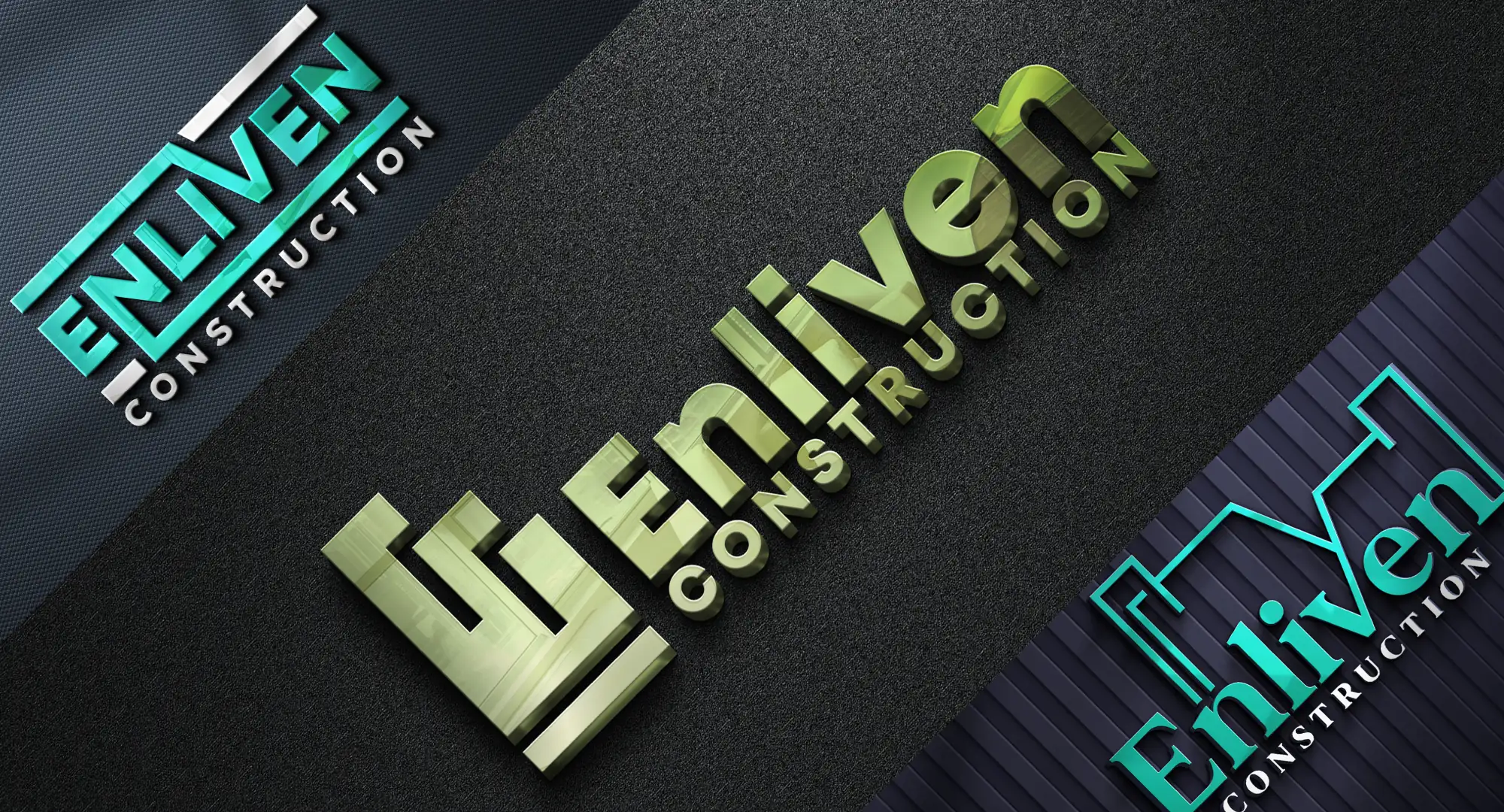 Enliven Construction Logo Designing