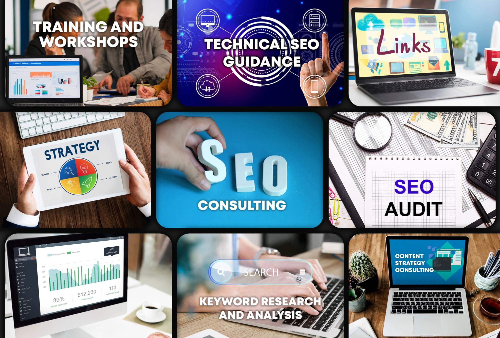 Impressive Sol Seo Consulting Banner