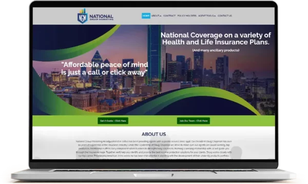 NGM Web Design Life Insurance in Dallas, USA