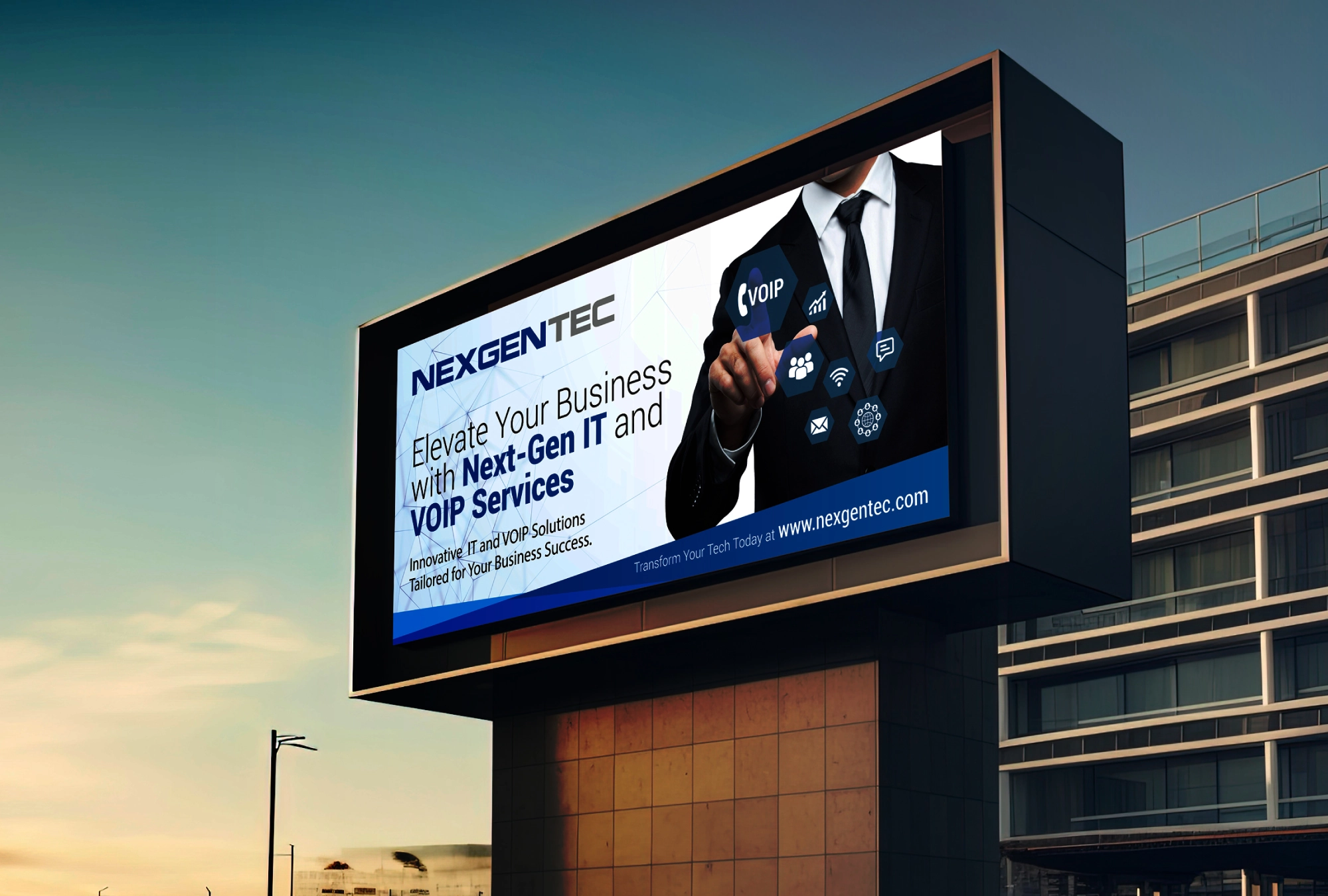 Nexgen Tech Billboard Design