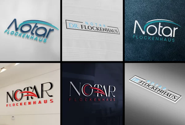 Notar Logo Design for a Company in Germany