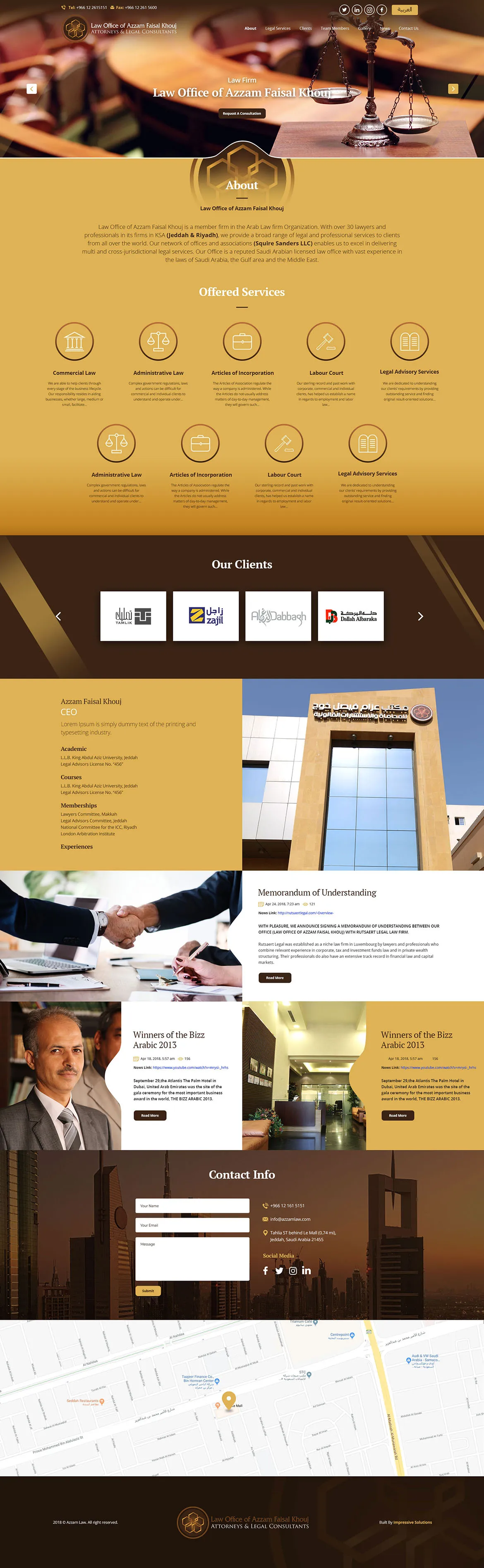 Azzam Law Web Design Agency United Kingdom