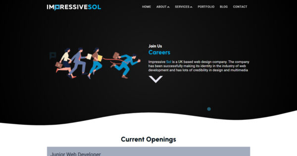 Impressive Sol is a UK based web design company. The company has been successfully making its identity in the industry of web development and has lots of credibility in design and multimedia.
