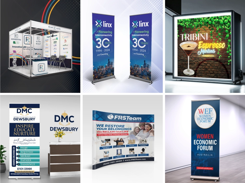 Impressive Banner & Trade Show Design