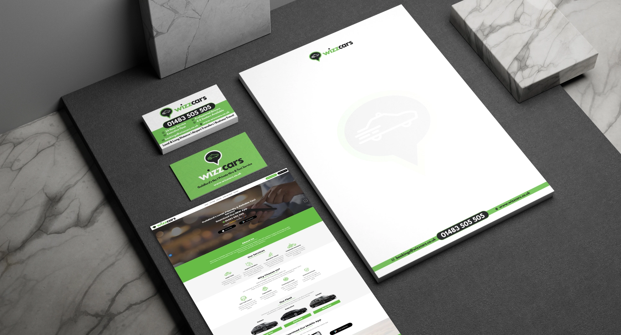 Impressive Buisseness Cards And Letterhead Design