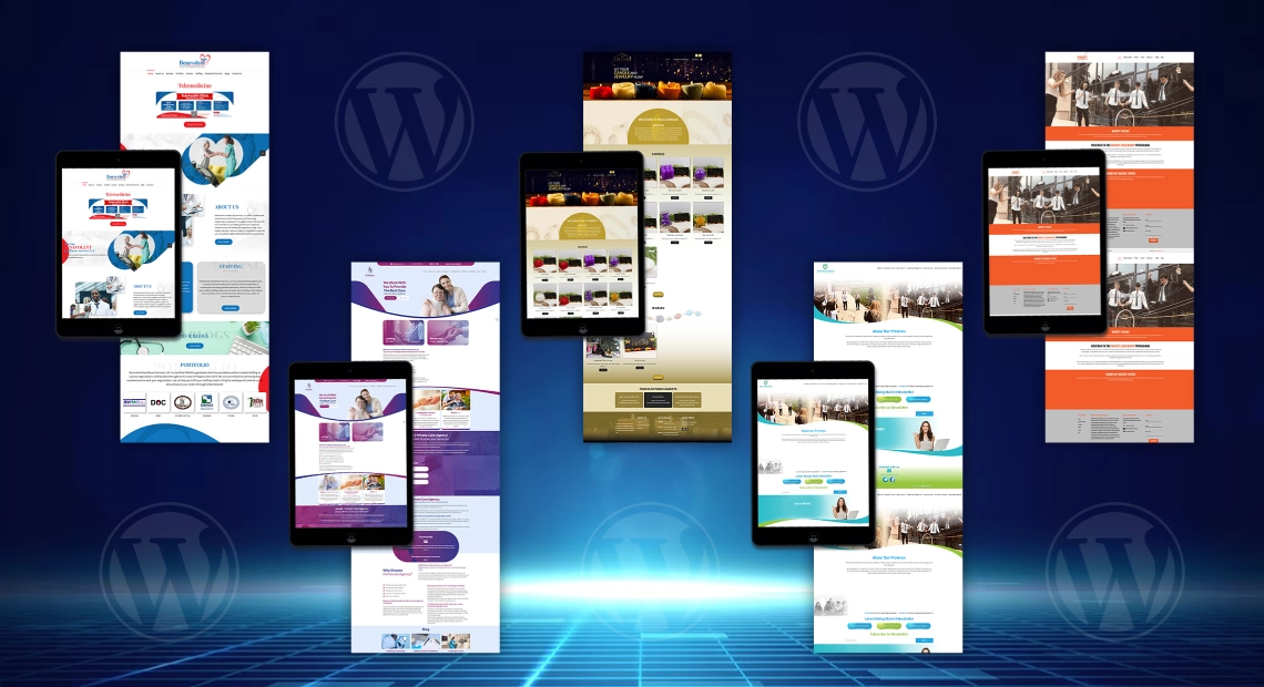 Impressive Wordpress Design & Development Industriews We Serve