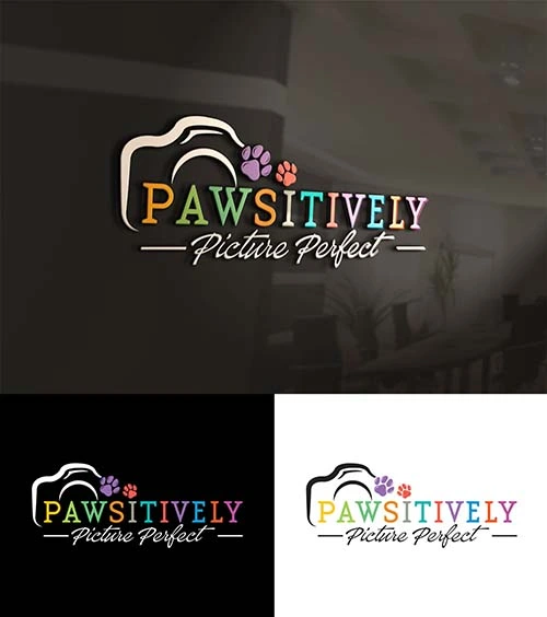 Logo Design Pawsitively Picture Perfect Agency Surrey