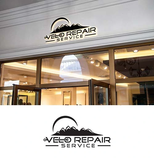 Logo Design Velo Repair Service Agency West Yorkshire