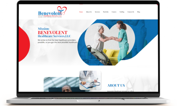 responsive-website-design-agency-benevolent healthcare services-woking
